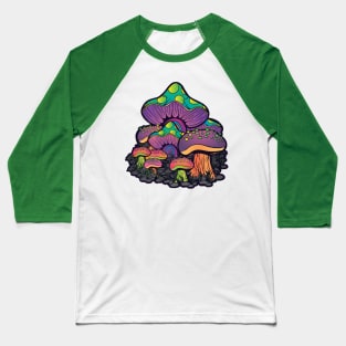 Shrooms Baseball T-Shirt